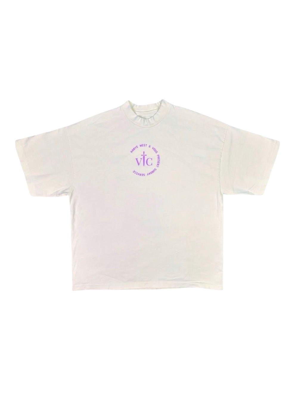 Kanye West & Vous Present Sunday Service x Miami Crew Neck T-Shirt - Size Large